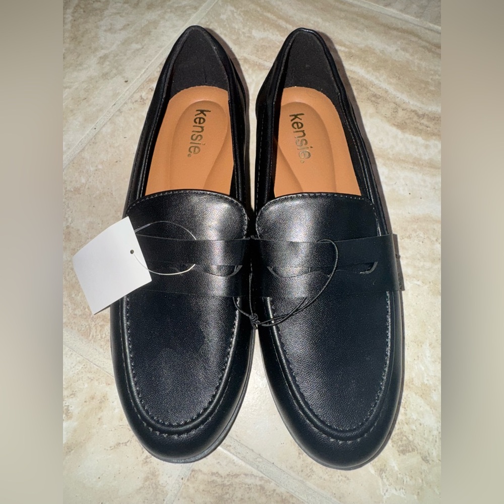 NWT KENSIE Women's Size 8 Gitty Penny Loafer Slip‎ on Casual Shoes Extra Padded
